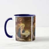 Weihnachtskrippe, Mary Joseph Baby Jesus Tasse (Links)