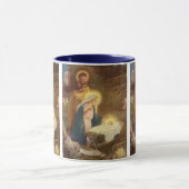 Weihnachtskrippe, Mary Joseph Baby Jesus Tasse (Zentrum)