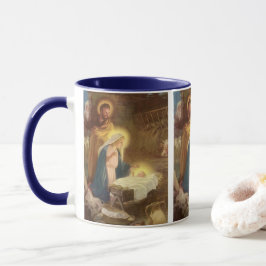 Weihnachtskrippe, Mary Joseph Baby Jesus Tasse