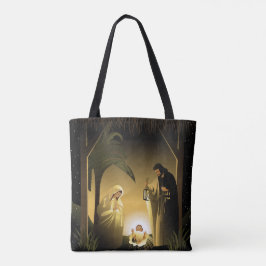 Weihnachtskrippe Mary, Joseph und Baby Jesus Tasche