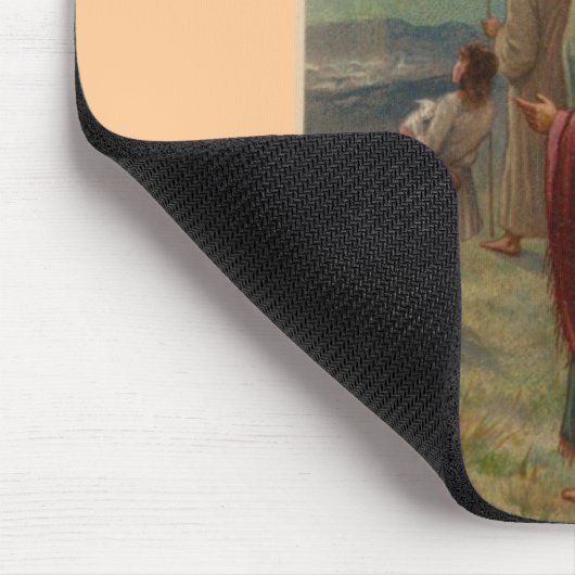 Weihnachtskrippe Mousepad (Ecke)