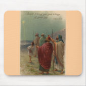 Weihnachtskrippe Mousepad (Vorne)