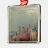 Weihnachtskrippe Ornament Aus Metall (Links)