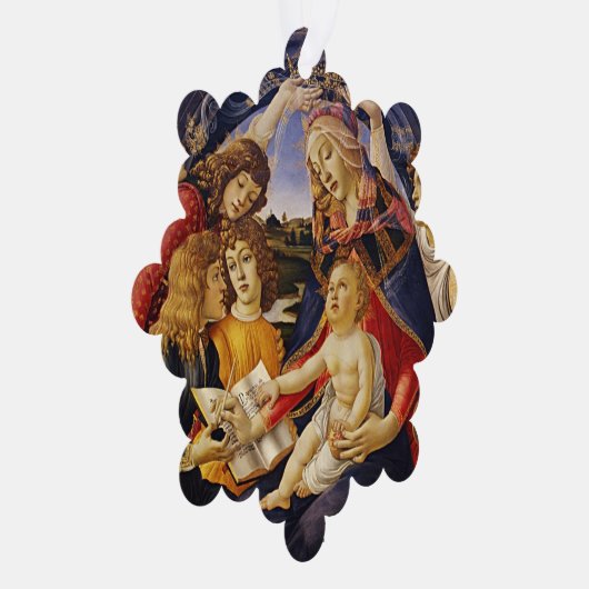 Weihnachtskrippe Ornament Karte (Rechts)