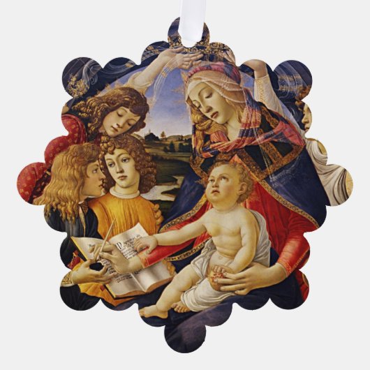 Weihnachtskrippe Ornament Karte (Vorderseite)