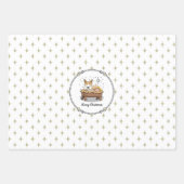 Weihnachtskrippe Pembroke Walisischer Korgi (rot1) Geschenkpapier Set (Vorderseite 3)