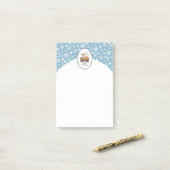 Weihnachtskrippe Pembroke Walisischer Korgi (rot1) Post-it Klebezettel (Auf Schreibtisch)