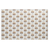 Weihnachtskrippe Pembroke Walisischer Korgi (rot1) Stoff (Fat Quarter (45,7 x 55,9 cm))