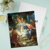 Weihnachtskrippe - Pierre Flyer (Vorderseite & Rückseite)