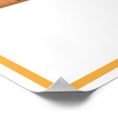 Weihnachtskrippe Poster (Ecke)