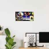 Weihnachtskrippe Poster (Heimbüro)