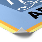 Weihnachtskrippe Poster (Ecke)