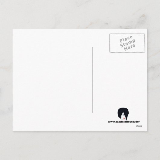 Weihnachtskrippe Postkarte (Rückseite)