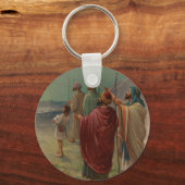 Weihnachtskrippe Schlüsselanhänger (Vorderseite)