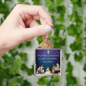 Weihnachtskrippe Schlüsselanhänger (Hand)