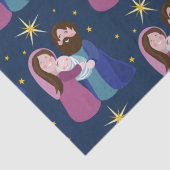 Weihnachtskrippe Seidenpapier (Detail)