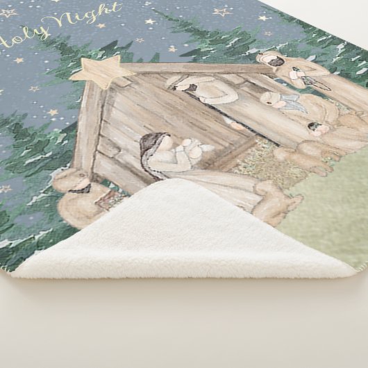 Weihnachtskrippe Sherpadecke (3/4)