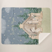 Weihnachtskrippe Sherpadecke (Vorderseite (Horizontal))