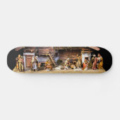 Weihnachtskrippe Skateboard (Horizontal)