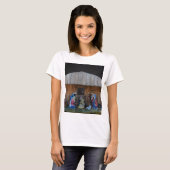 Weihnachtskrippe T-Shirt (Vorne ganz)
