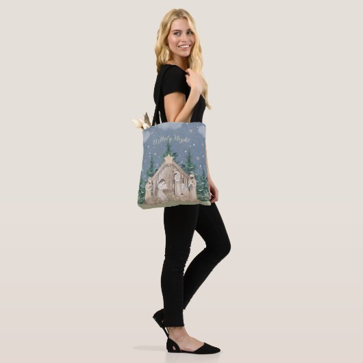 Weihnachtskrippe Tasche (Am Model)