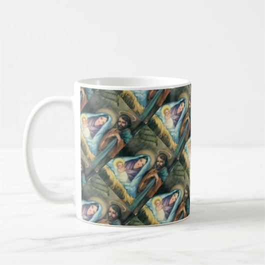 Weihnachtskrippe Tasse (Links)
