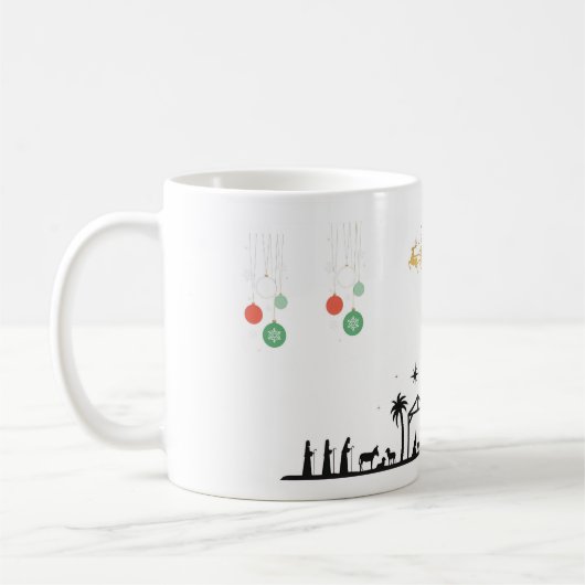 Weihnachtskrippe Tasse (Links)