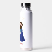 Weihnachtskrippe Trinkflasche (Links)
