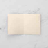 Weihnachtskrippe vintage dankeskarte (Innenseite)
