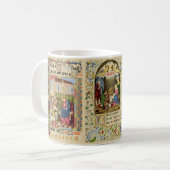 Weihnachtskrippe von Alfred Crispin Kaffeetasse (Vorderseite Links)