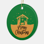 Weihnachtskrippe - Weihnachtsschmuck (Links)