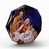 Weihnachtskrippen-Foto-Block Fotoblock (Links)