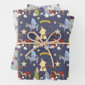 Weihnachtskrippen Geschenkpapier Set (Beispiel)