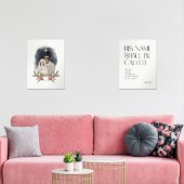 Weihnachtskrippen in Aquarellen Bilderwand Sets (Wohnzimmer)