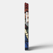 Weihnachtskrippen in festgeklemmtem Glas Case-Mate iPhone Hülle (Rückseite / Links)