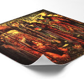 Weihnachtskrippen Poster (Ecke)