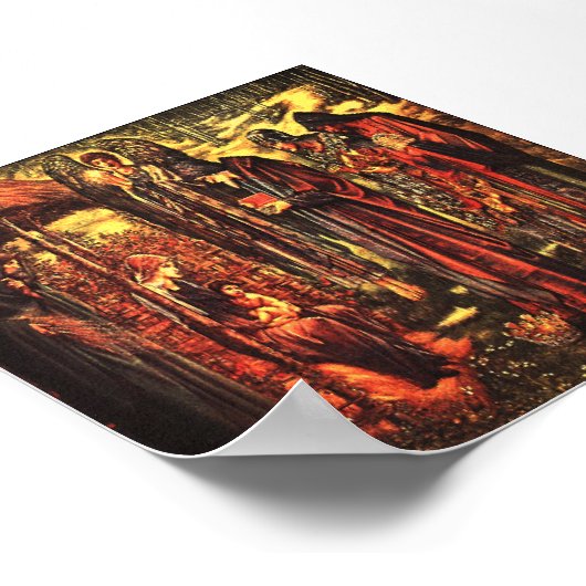 Weihnachtskrippen Poster (Ecke)