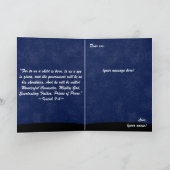 Weihnachtskrippen Religiöse Karte (Innenseite)