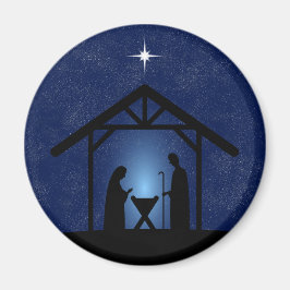 Weihnachtskrippen Religiöse Magnet
