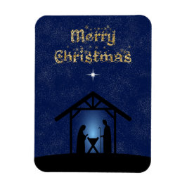 Weihnachtskrippen Religiöse Magnet