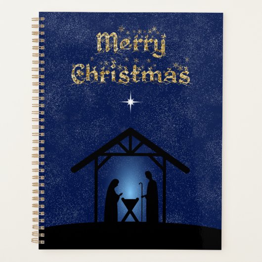 Weihnachtskrippen Religiöse Planer (Vorderseite)