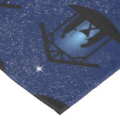 Weihnachtskrippen Religiöse Tischdecke (Schrägansicht)