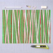 Weihnachtskrippen, rot und grün seidenpapier (Handwerk)