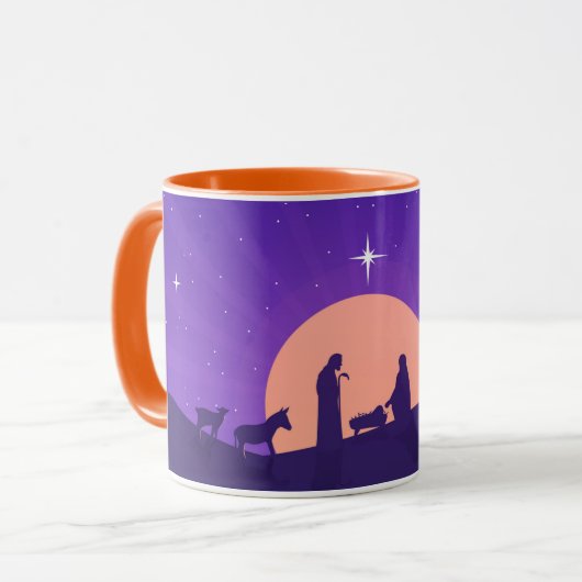 Weihnachtskrippen-Tasse Tasse (Vorderseite Links)