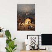 Weihnachtskrippen-Wandkunst Weihnachtskrippen-Kuns Poster (Heimbüro)