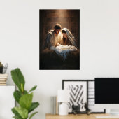 Weihnachtskrippen-Wandkunst Weihnachtskrippen-Kuns Poster (Heimbüro)