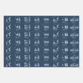 Weihnachtskrippenschenkung Papier Flachblatt-Set a (Vorderseite 3)