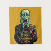 Weihnachtskrise - Edvard Munch Weihnachtspulli Wandteppich (Vorderseite)