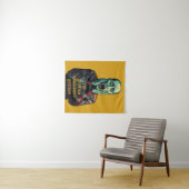 Weihnachtskrise - Edvard Munch Weihnachtspulli Wandteppich (Beispiel (Horizontal))
