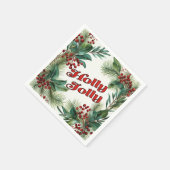 Weihnachtskritik im Grünen Serviette (Ecke)